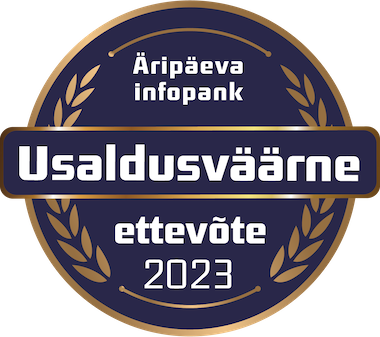 Äripäeva infopank - usaldusväärne eetevõte 2023